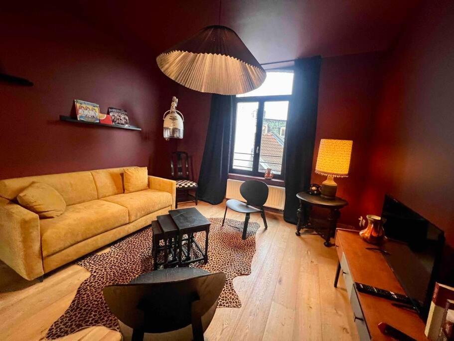 Le Retro Chic - Grand Duplex Pour 6 Dans Le Centre Daire Liège Dış mekan fotoğraf